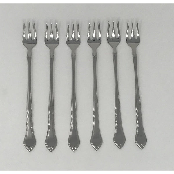 Oneida Satinique Set of 6 Seafood Forks